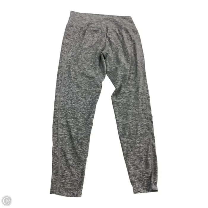 Athletic Leggings By Clothes Mentor In Grey, Size: L