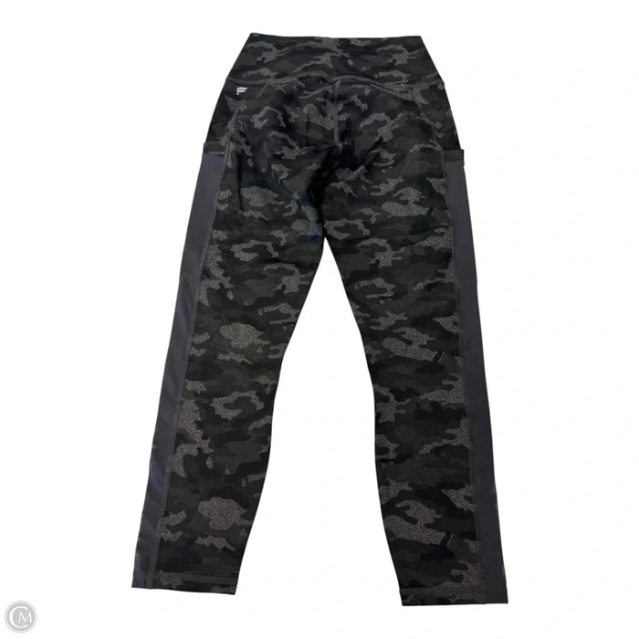 Athletic Leggings By Fabletics In Camouflage Print, Size: Xs