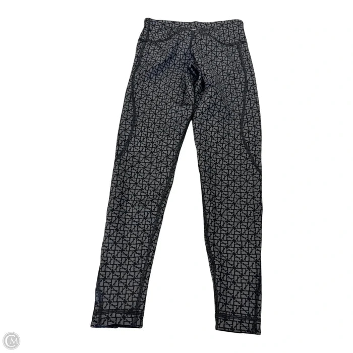 Athletic Leggings By Vineyard Vines In Black & Grey, Size: Xs