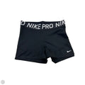 Athletic Shorts By Nike Apparel In Black & White, Size: Xl