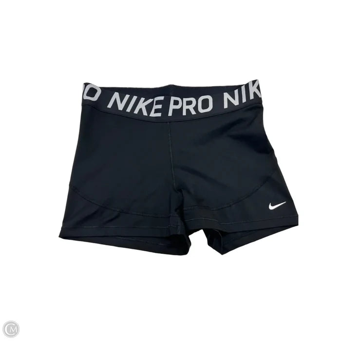 Athletic Shorts By Nike Apparel In Black & White, Size: Xl