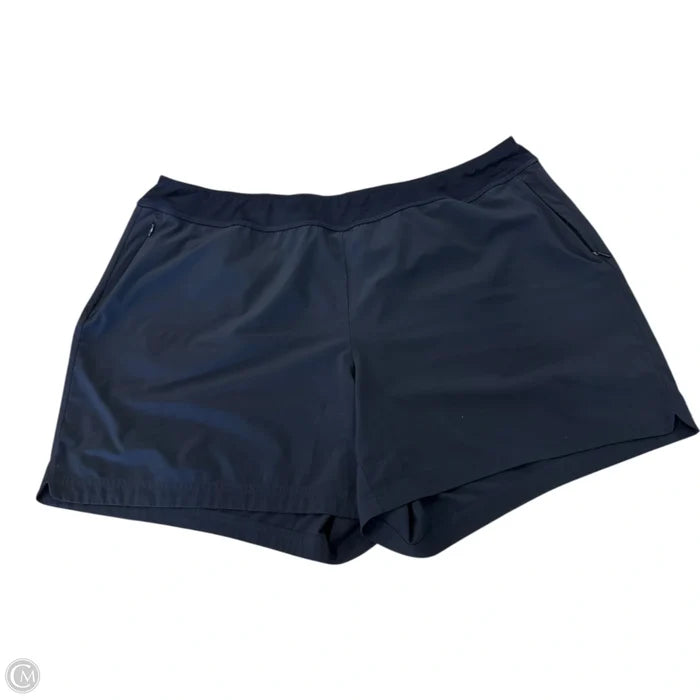 Athletic Shorts By J. Jill In Navy, Size: 3x