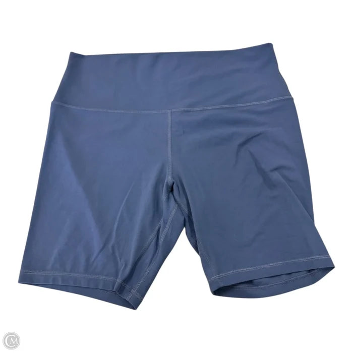 Athletic Shorts By Lululemon In Blue, Size: 14