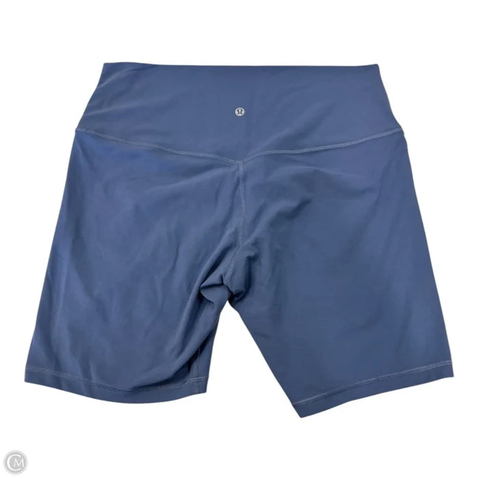 Athletic Shorts By Lululemon In Blue, Size: 14