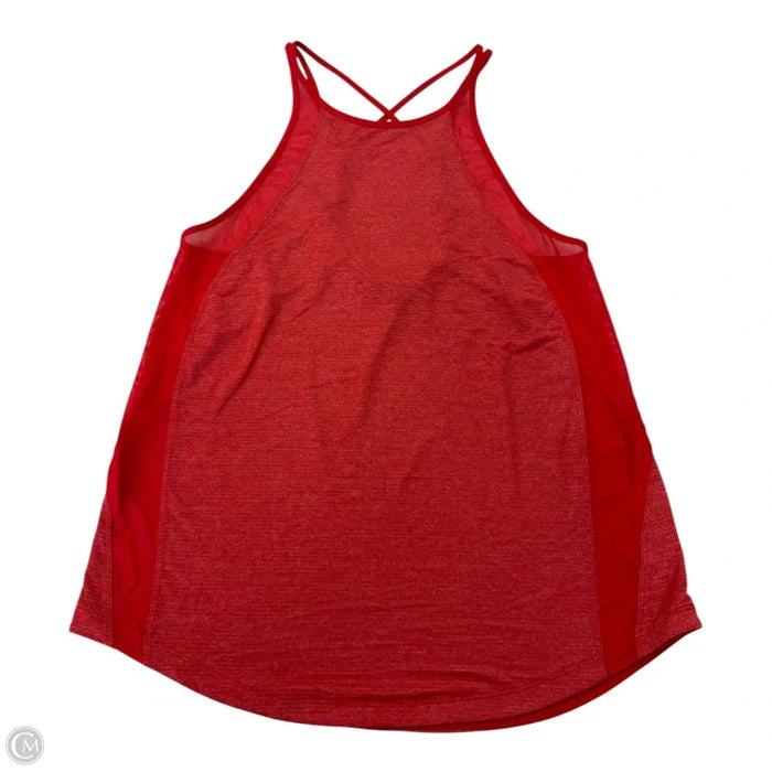 Athletic Tank Top By Lululemon In Orange, Size: S
