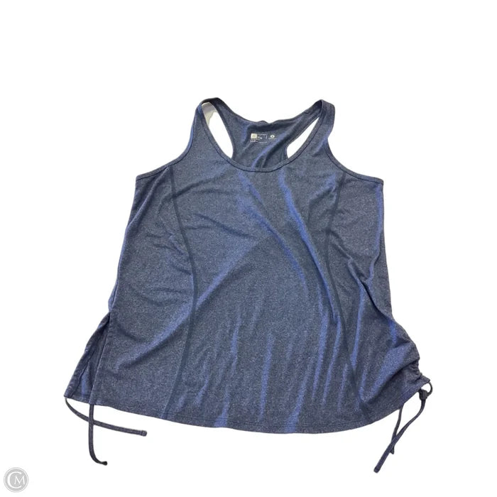 Athletic Tank Top By Xersion In Blue, Size: Xl
