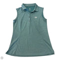 Athletic Top Long Sleeve Collar By Cmc In Blue, Size: Xs