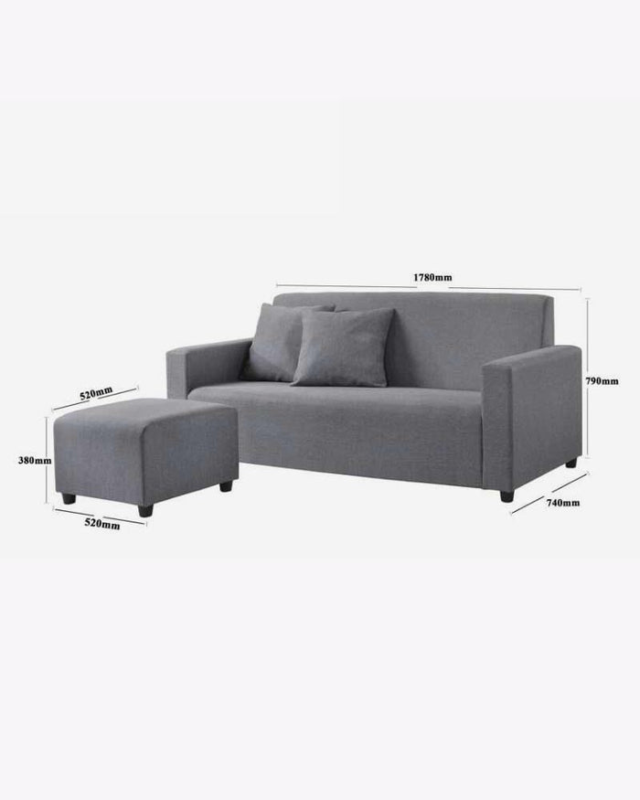 Avoca Fabric Sofa