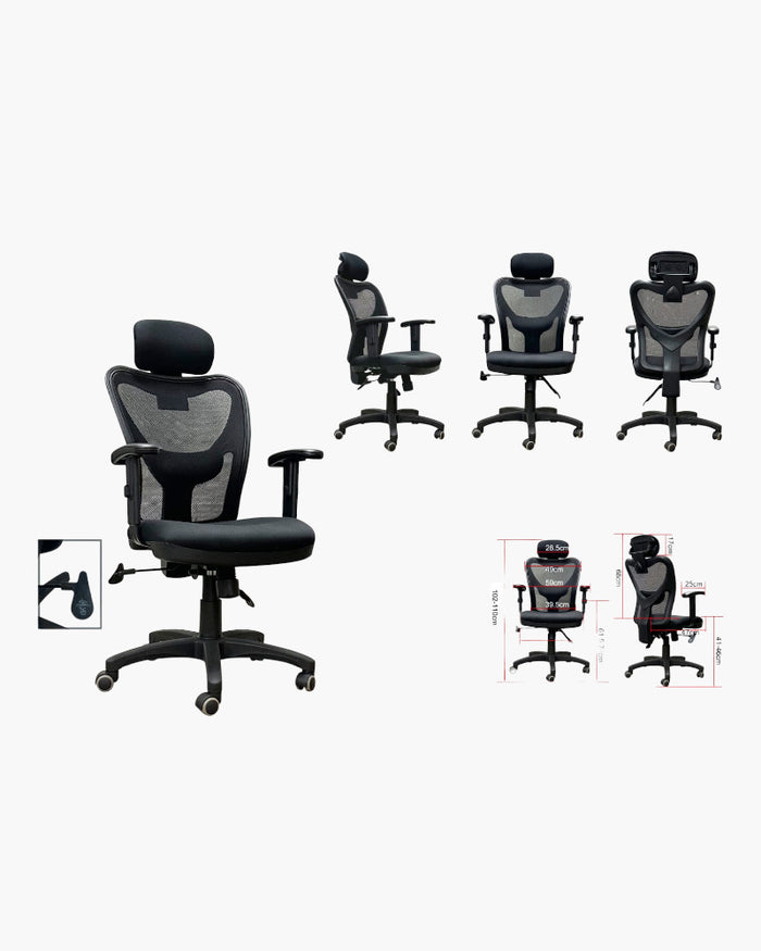 Bansal Ergonomic High Back Mesh Office Chair