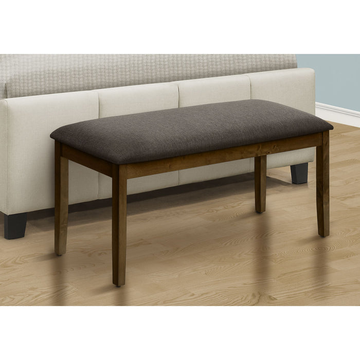 Bench - Brown/Brown Walnut