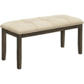 Bench - Cream/Grey