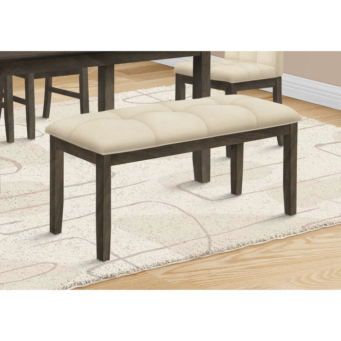 Bench - Cream/Grey