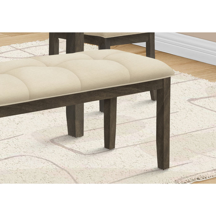 Bench - Cream/Grey
