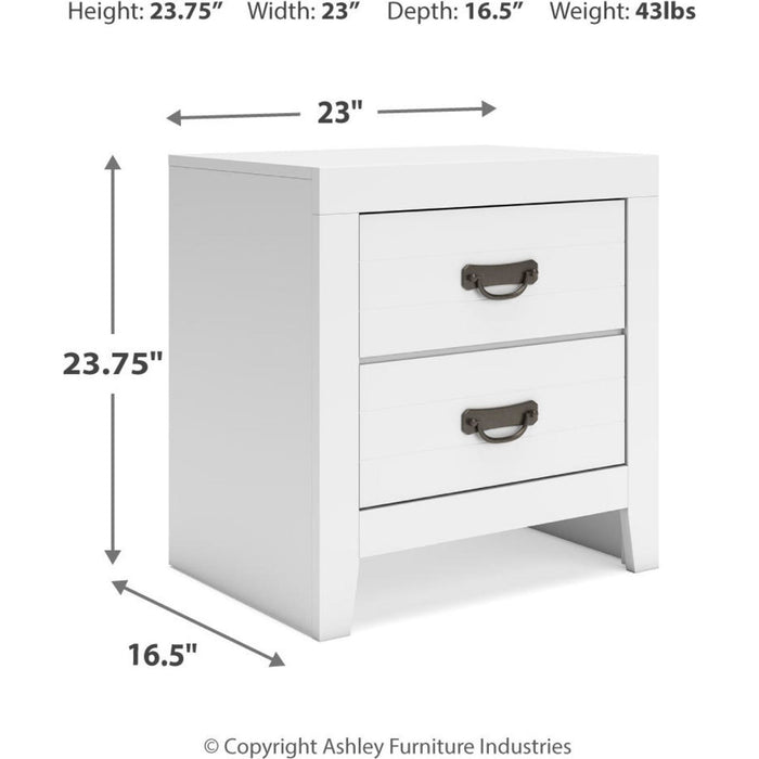 Binterglen Nightstand - White