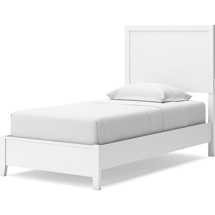 Binterglen Twin Panel Bed - White