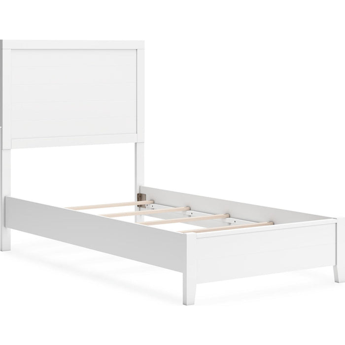 Binterglen Twin Panel Bed - White