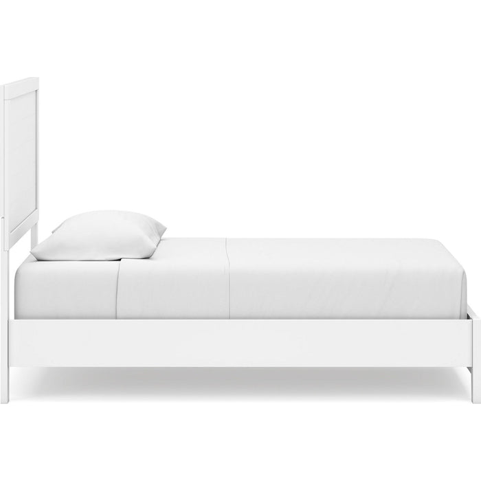 Binterglen Twin Panel Bed - White