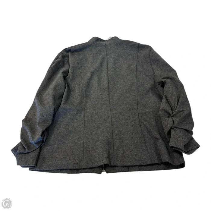 Blazer By Apt 9 In Grey, Size: Xl