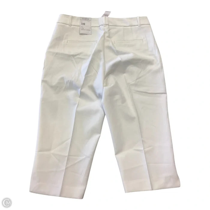 Blazer By Clothes Mentor In White, Size: S