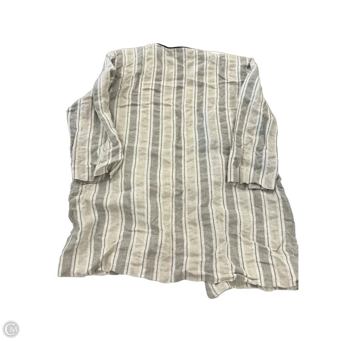 Blazer By Leslie Fay In Tan, Size: 10