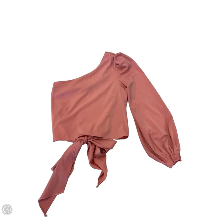 Blouse Long Sleeve By Lovers & Friends In Orange, Size: Xs