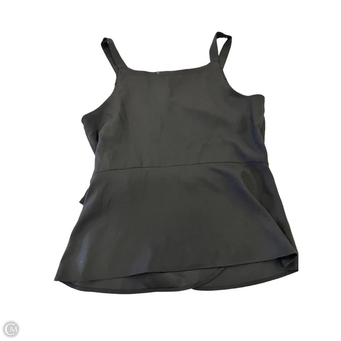 Blouse Sleeveless By Banana Republic In Black, Size: M