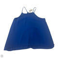 Blouse Sleeveless By Clothes Mentor In Blue, Size: S