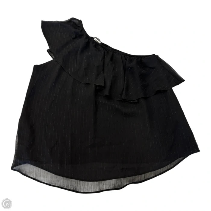 Blouse Sleeveless By Torrid In Black, Size: 1x