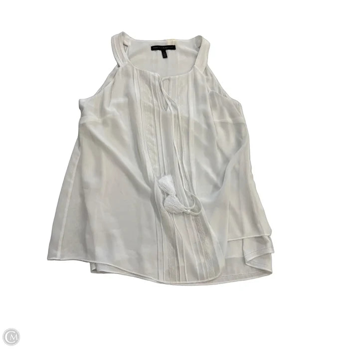 Blouse Sleeveless By White House Black Market In White, Size: S