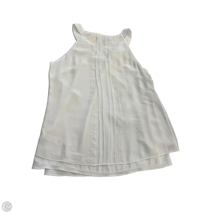 Blouse Sleeveless By White House Black Market In White, Size: S