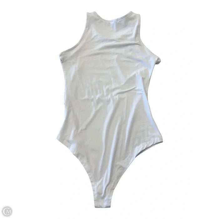 Bodysuit By Clothes Mentor In White, Size: S