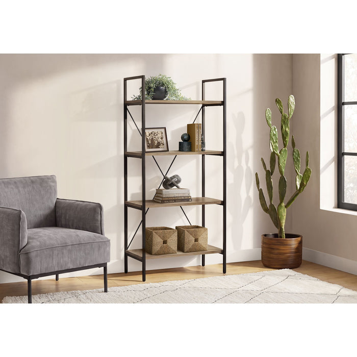 Bookcase - 48"h - Black Metal