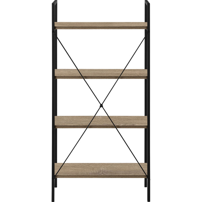 Bookcase - 48"h - Black Metal