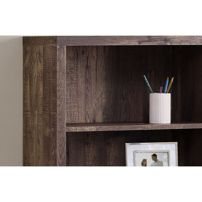 Bookcase - 48"h - Reclaimed WOOD-LOOK/ Adj. Shelves