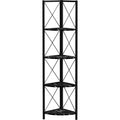 Bookcase - 60"h - Metal Corner