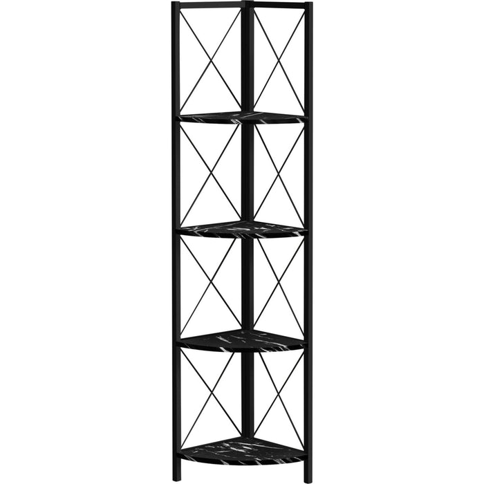 Bookcase - 60"h - Metal Corner