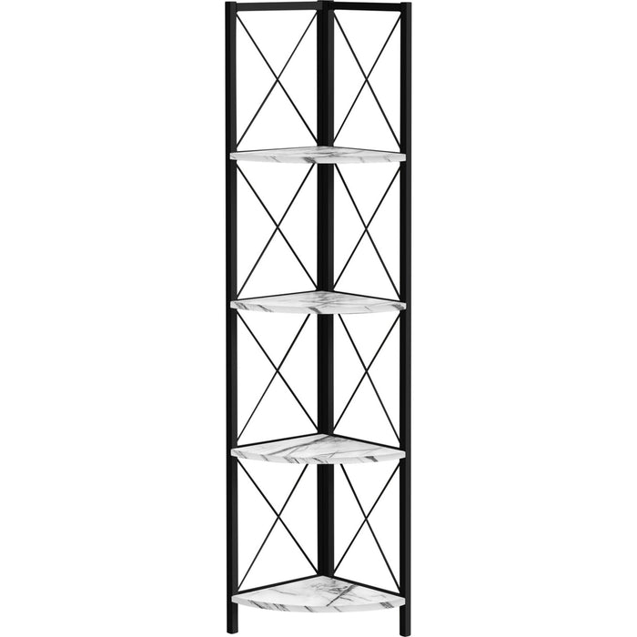 Bookcase - 60"h - Metal Corner