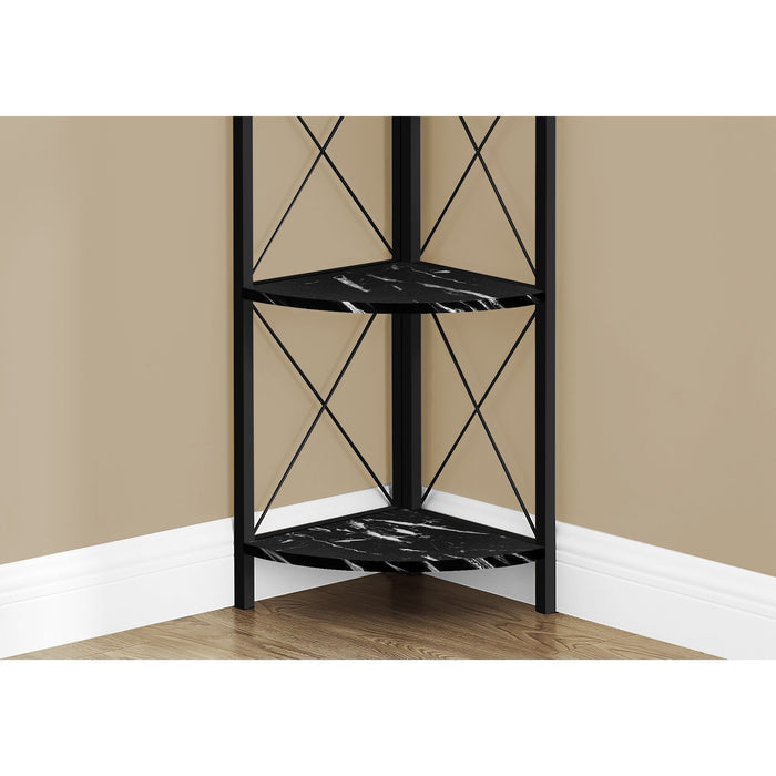 Bookcase - 60"h - Metal Corner