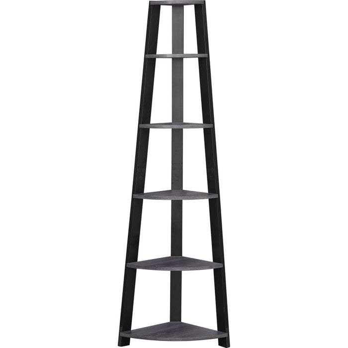 Bookcase - 72"h - Corner Accent Etagere