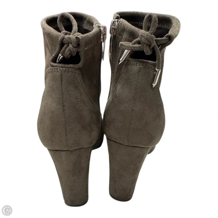 Boots Ankle Heels By Marc Fisher In Brown, Size: 7.5