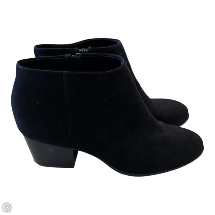 Boots Ankle Heels By Old Navy In Black, Size: 9