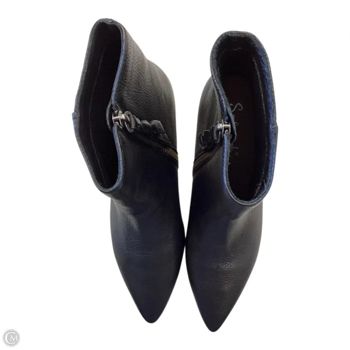 Boots Ankle Heels By Splendid In Black, Size: 9