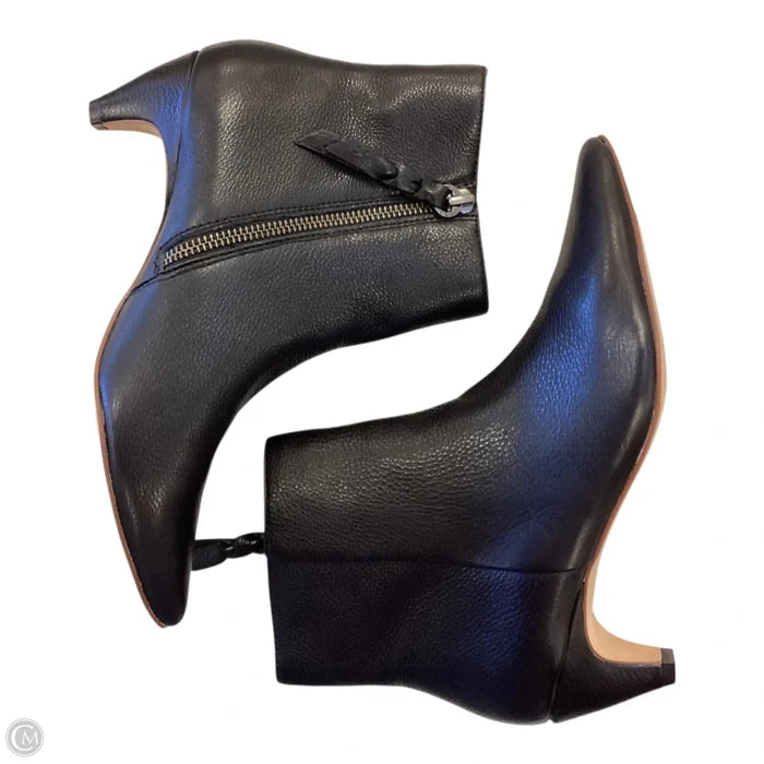 Boots Ankle Heels By Splendid In Black, Size: 9