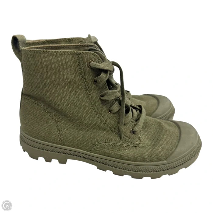 Boots Combat By Skechers In Green, Size: 8