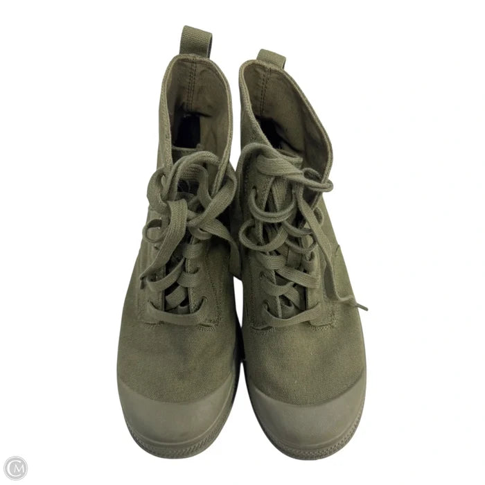 Boots Combat By Skechers In Green, Size: 8