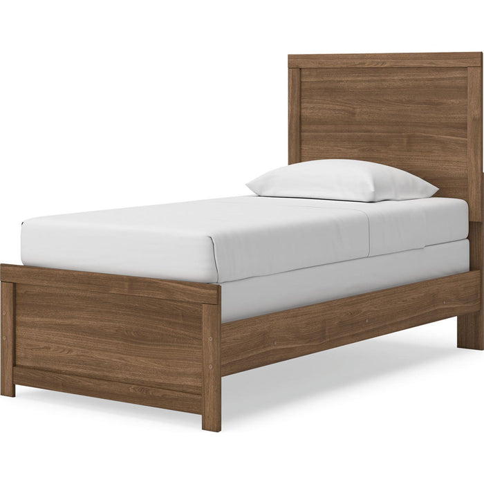 Broachmyn Twin Panel Bed - Auburn
