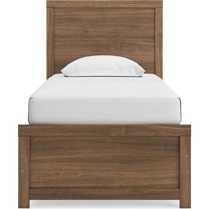 Broachmyn Twin Panel Bed - Auburn