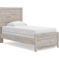 Broachmyn Twin Panel Bed - Gray