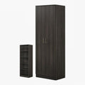 Bruno Open Door Wardrobe -  2 Door