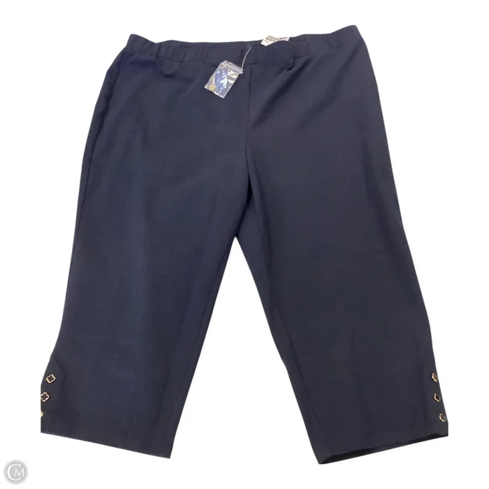 By Susan Graver In Navy, Size: 2x